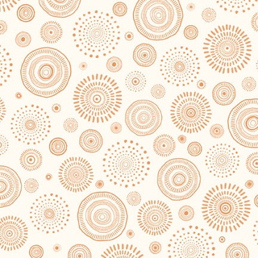 Mini Menagerie - P & B Textiles - 6121EJ - Tossed Geo Wheels